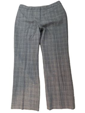 Pendleton Gray Plaid  Virgin Wool Straight Leg Dress Pants sz 16